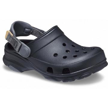 Crocs Classic All-Terrain Boys' Clogs Black | Australia 1374CTVE